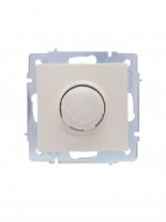 Lezard VESNA мех. диммер СУ 1 кл. 16А (1000Вт) крем (корп. ABS) 742-0388-157