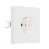 Розетка скрытой установки Intro Style с заз. 2P+E Schuko, 16А-250В, IP20, СУ, 7-202-01, белый