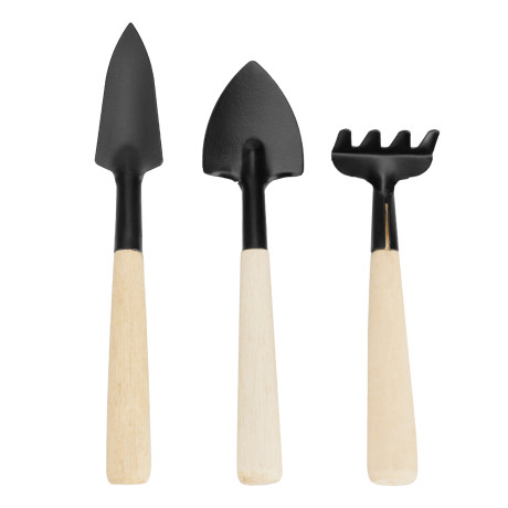 Набор по уходу за комнатными растениями, деревянные рукоятки, 3 предмета, Palisad