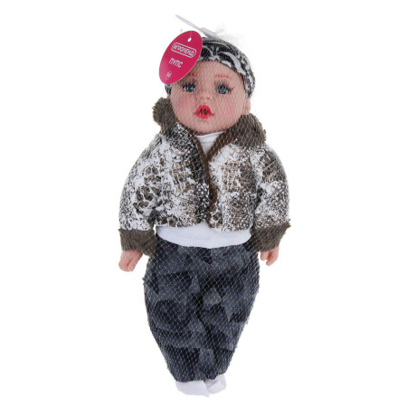 ИГРОЛЕНД Пупс мягкое тело, звук, 50см, пластик, полиэстер, 3хAG13, 4 диз.