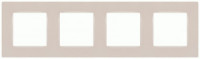 ЭРА 12 рамка СУ 4 мест. Классик, перламутр 12-5204-15