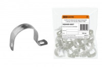 TDM скоба метал. оцинк. сталь однолапк. d 25-26мм  (100шт/уп.,цена/шт) (100!) SQ0409-0007