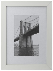 Фоторамка (Ф/р) Image Art 600 / 21х30 белый пластик 0878