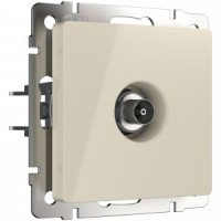 Werkel мех. роз. TV СУ 1 мест. проходн. (слоновая кость) W1184003 a051483