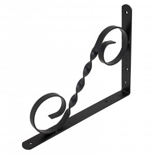 Кронштейн фигурный Домарт мод.3300*225) черный10)