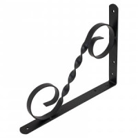 Кронштейн фигурный Домарт мод.3300*225) черный10)