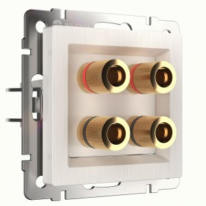 Werkel мех. роз. акустическая СУ 1 мест. (перламутровый рифленый) W1185013 a051170