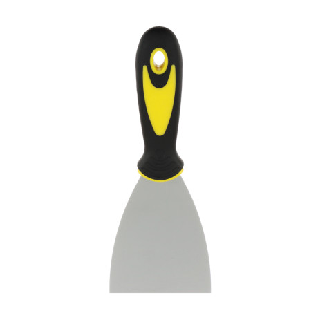 ЕРМАК Шпатель металл. с двухкомпонентной рукояткой, 75 мм