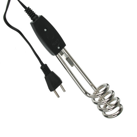 Электрокипятильник 1000Вт тм VETTA, 220В, шнур 75см, погружная часть 17см