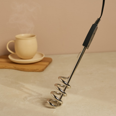 Электрокипятильник 1000Вт тм VETTA, 220В, шнур 75см, погружная часть 17см