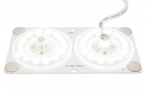 APEYRON модуль св/д с драйвером 24W(1920lm) 4000К 4K 120x63 линз.рассеив. на магнит IP20 2835 02-16