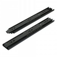 Направляющие шариковые 45-350 черный /14&quot;/ (комплект 2шт, цена за комплект) (20) StahlBuro