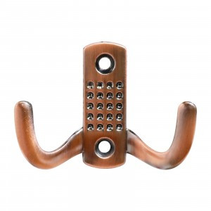 Крючок-вешалка мебельн 2-рожк StahlBuro 212B AС медь В68*Ш51*Г25 ЕВРОПАКЕТ(300,50)