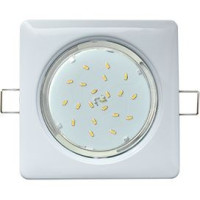 Ecola GX53 H4 св-к Квадрат Белый выпуклый 41x107 FW53S4ECB (10!)
