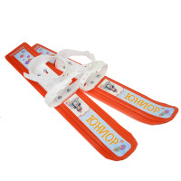 Мини-лыжи Юниор с пластиковыми креплениями, 47см, для размеров обуви 24-31