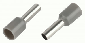 ЭРА наконечник штыревой втулочный изолир. НШВИ 4,0-9 серый (уп. 50 шт, цена за уп) 63410