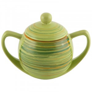 Сахарница Элегант, 0,4л, 17*13см (кратность 6!!!) керамика 6799