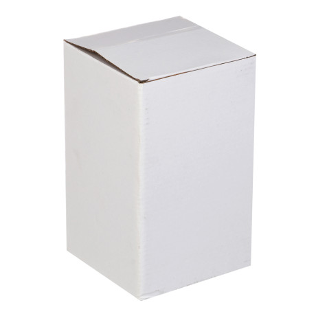 Подсвечник металлический со стеклянным стаканом для одной свечи, 8х11,5х20 см