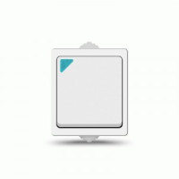 UNIVersal Аллегро выкл. ОУ 1 кл. бел. (пласт. осн., инд., п/герм., IP54) 5563477