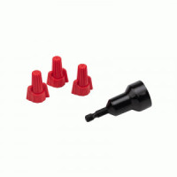 REXANT зажим соед. изолир. СИЗ-13 d13мм (1,5-16мм2), красный (100шт цена за шт) 08-0758    