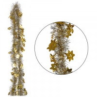 Мишура &quot;Снежинка&quot;  золото Волшебная страна (кратность10!!!)