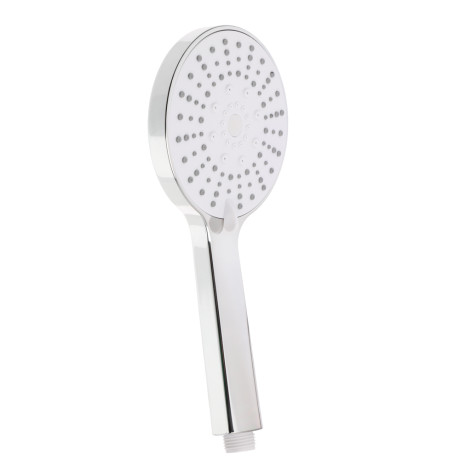 Набор леек для душа, тропическая 1 реж. d=21.5 cм, ручная 5 реж. d=12 cм, хром