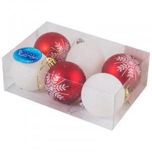 Набор шаров SYCB17-020, 6 шт., 6 см Волшебная страна