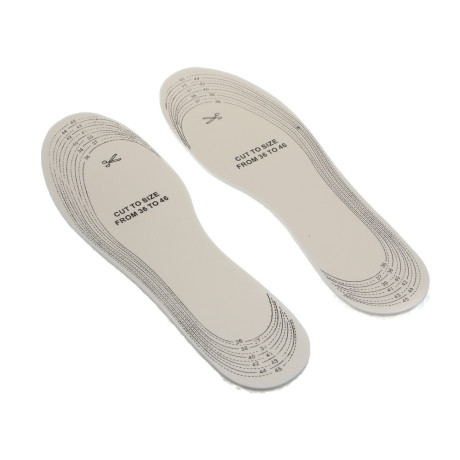 Стельки универсальные зимние тм STREETWISE, шерсть, р 36-46, белые