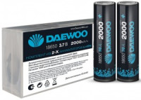 Ак-р Daewoo 18650 2000 mAh, 20A без защиты PK1 18,6*65,5 пласт. бокс