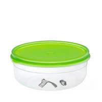 Бутербродница 1 л. круглая Эльфпласт 095 х42