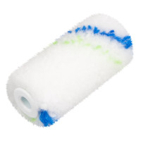Мини-валик сменный &quot;Водные краски&quot;, 60 мм, ворс 12 мм, D 16 мм, D ручки 6 мм, полиэстер Сибртех