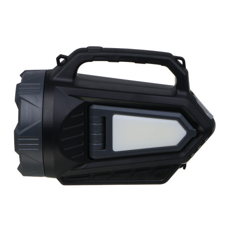 ЕРМАК Фонарь прожектор,LED,5 режимов,пластик,2400мАч,боков.фонари, красный свет, солн.батарея,Туре-С