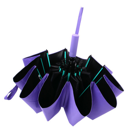 Зонт автомат, усиленный, стекловолокно, металл, пластик, ПЭ, винил, d103см, 10 спиц, 4 цвета, #1