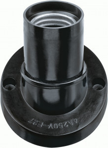 Navigator Патрон E27 карболит настен. наклон. черный NLH-BL-W1-E27 (50!) 71607