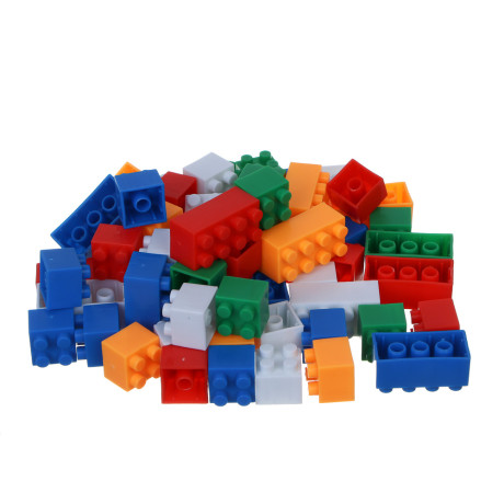 ИГРОЛЕНД Конструктор с сортером "Крупные детали", 60 деталей, РР, 14х14х13см, 2 дизайна