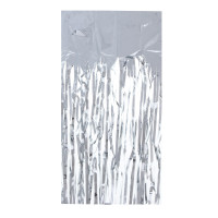 СНОУ БУМ Дождик 100х9см, ПВХ, серебро, пакет, 26-338