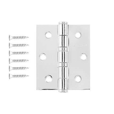 Петля AVERS 75х60-B2-CR универсал 2подшипника (хром)  \2 (12/96)