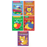 Книжка для малышей с наклейками 21x16 см, бумага, 8 стр., 5 дизайнов