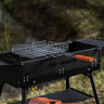 GRILLBOOM Решетка-гриль хром., 66х(24х30х4)см, веер 22х32см