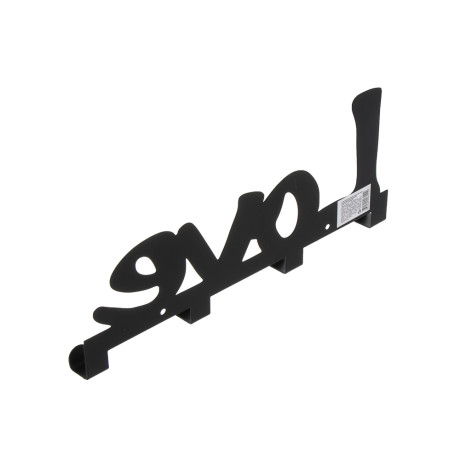 Ключница открытого типа металлическая, 4 крючка, 24,3x10,5 см, металл, 2 цвета