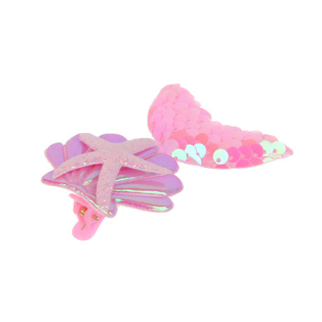 ИГРОЛЕНД Набор бижутерии в сумочке "Ракушка" 3 пред., 13х16 см, пластик, металл, текстиль