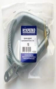 Пружина дверная оцинкованная 18,5 мм (1шт EC) (цена за шт) НАКРЕПКО 113326