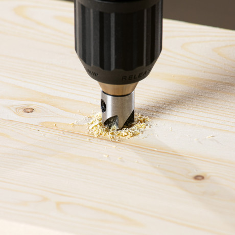 Набор сверл зенкеров по дереву, 3-10 мм, 7 шт Denzel