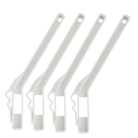 Сушилка на батарею Kuber Home, комплект 4шт, белая