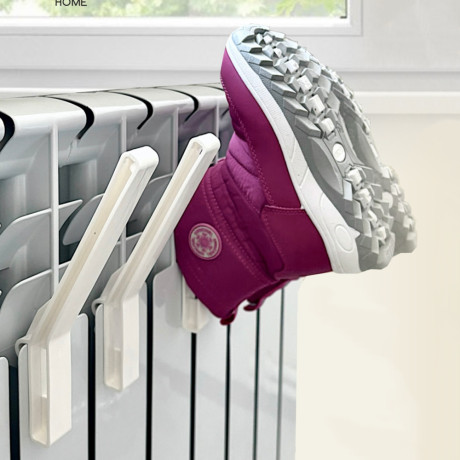 Сушилка на батарею Kuber Home, комплект 4шт, белая