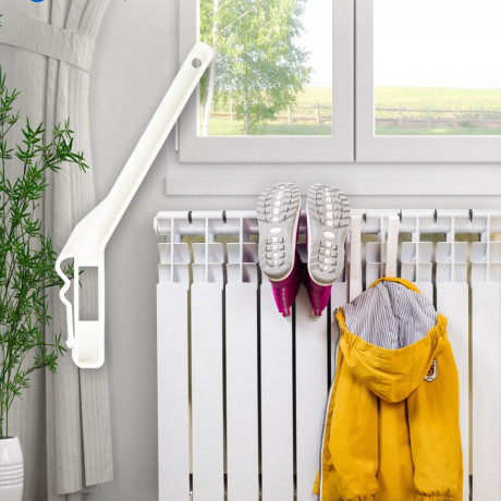 Сушилка на батарею Kuber Home, комплект 4шт, белая