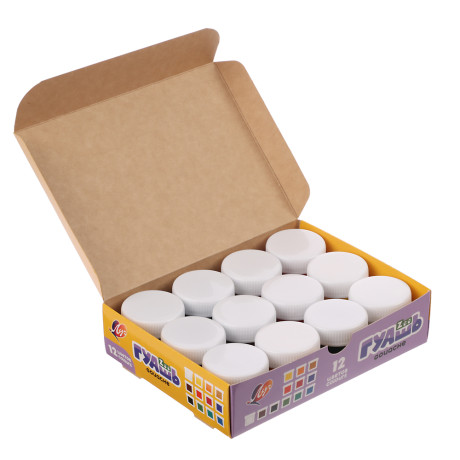 Гуашь " ZOO" 12 цв (15 мл)