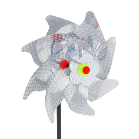 Ветряк светоотражающий тм INBLOOM для отпугивания птиц, d20см, h50см, пластик