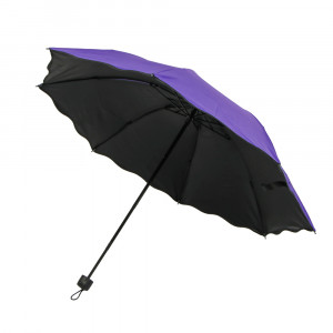 Зонт женский, механика, сплав, пластик, полиэстер, 55см, 8 спиц, 6 цветов