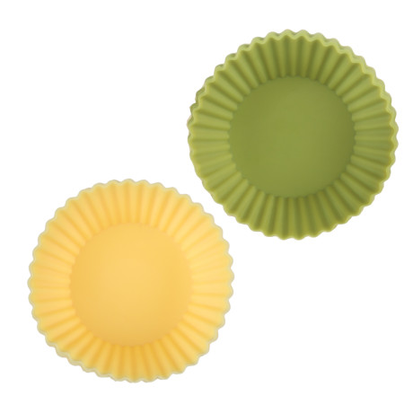 VETTA Набор форм силиконовых 16шт, 6,5x3,3см, "Кекс", 3 цвета